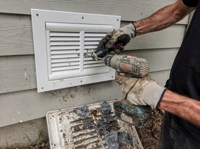 Dryer Vent Cover Replacement in Bonita Springs