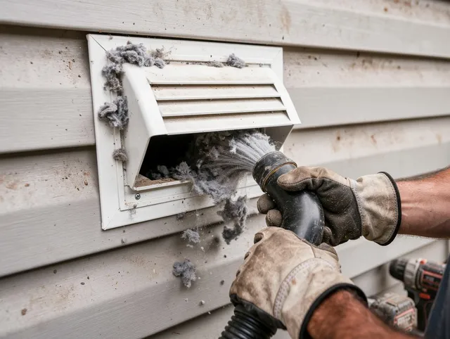 Professional dryer vent cleaning by Bonita Springs Dryer Vent Cleaning in Bonita Springs