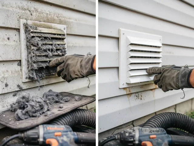 Residential dryer vent cleaning by Bonita Springs Dryer Vent Cleaning in Bonita Springs